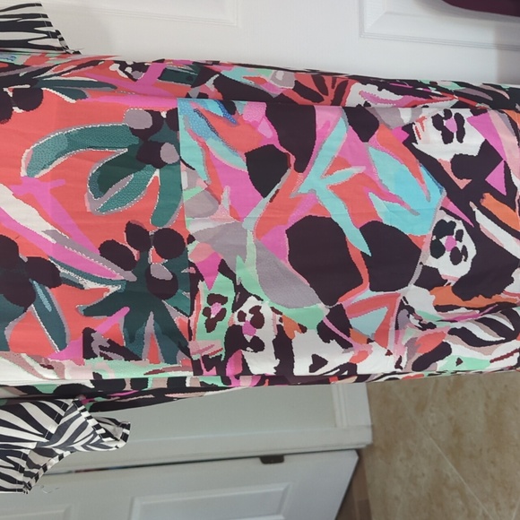 NWT Anna & Ava Abstract Long Kimono One Size - Picture 5 of 7